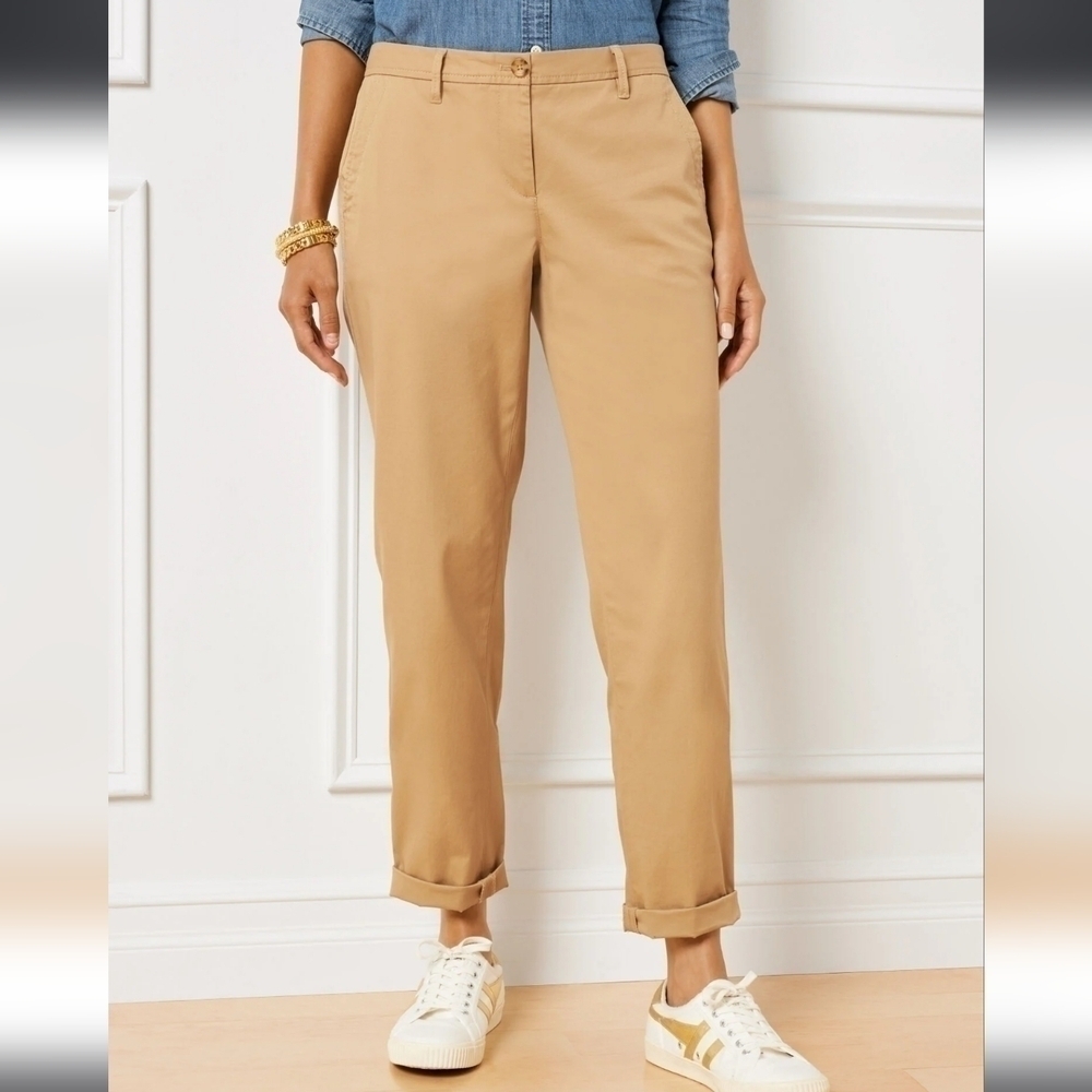 Talbots Perfect Chino Tan Petite Pants